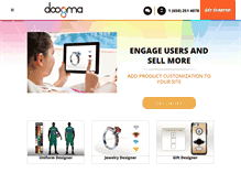 Tablet Screenshot of doogma.com
